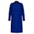 Autre Marque Smythe Cobalt Wool Stretch Bow Coat Blue  ref.1433215