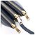 Céline Borsa a tracolla trio in pelle Celine Small in blu navy - vista 18