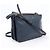 Céline Borsa a tracolla trio in pelle Celine Small in blu navy - vista 2