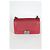 Borsa Boy media in pelle di vitello Chevron bordeaux Chanel Rosso - vista 8
