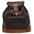 Louis Vuitton Montsouris MM Brown Cloth  ref.1433385