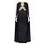 Vestido Capa Joyero Alexander McQueen Negro