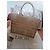 Borsa tote Christian Dior M rosa in cotone - vista 7