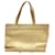 Logo CC de Chanel Cuir Beige  ref.1433705