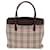 Burberry Nova Check Beige Leinwand  ref.1433736