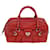 Salvatore Ferragamo Gancini Roja Cuero  ref.1433754