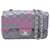 Classique Chanel Intemporel Cuir Violet  ref.1433889