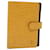 Couverture d'agenda Louis Vuitton Cuir Jaune  ref.1433900