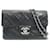 Timeless Chanel Wallet On Chain Black Leather  ref.1433956