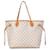 Louis Vuitton White Damier Azur Neverfull MM Cloth  ref.1433968