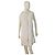 Vestido mini branco sem mangas com capuz Twin Set Simona Barbieri XS