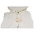 Vestido mini branco sem mangas com capuz Twin Set Simona Barbieri XS - vista 4