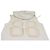 Vestido mini branco sem mangas com capuz Twin Set Simona Barbieri XS - vista 6