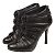 Stivaletti Chanel in pelle nera Nero