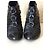 Stivaletti Chanel in pelle nera Nero - vista 4