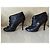 Stivaletti Chanel in pelle nera Nero - vista 6