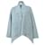 Hermès Short Coat in Light Blue Wool  ref.1434062