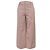 Pantaloni a gamba larga Hermès in cotone rosa
