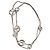Hermès Collana Equestre Argento 35" Lunga Catena Belcher Ferradura Silver hardware