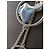 Hermès Collana Equestre Argento 35" Lunga Catena Belcher Ferradura Silver hardware - vista 7