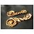 Orecchini Barocchi Oscar de la Renta 1980 Vintage Clip-on Bronzo - vista 10