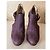Botines Dior Cuero Morado Oscuro - vista 2