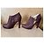Botines Dior Cuero Morado Oscuro - vista 4