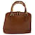 Bolsa de mão em couro marrom GUCCI Bamboo 000 1274 0290 Auth 79612  ref.1434139