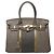 Hermès Sac HERMES Birkin 30 en Cuir Gris - 102014 - vue 3