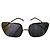 Occhiali da sole Jimmy Choo Neri e Oro con Glitter Nero