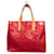 Louis Vuitton Reade Cuir vernis Rouge  ref.1434595