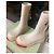 Off White Botas de goma blanco roto Crema - vista 2
