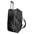 Valise Trolley Balenciaga en toile noire et cuir  ref.1434809