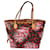 Sac tote Louis Vuitton Neverfull MM Monogram Jungle Dots Neo Sugar Pink Toile Marron  ref.1434812