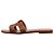 Hermès Sandales Oran marron - taille EU 38