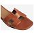 Hermès Sandales Oran marron - taille EU 38 - vue 4