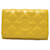 Logo CC de Chanel Cuir Jaune  ref.1435065