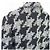 Chanel Tweedjacke Hahnentritt schwarz grau - Ansicht 5