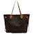 Louis Vuitton Neverfull MM Marrone Tela  ref.1435105