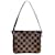 Louis Vuitton Trousse makeup Brown Cloth  ref.1435120