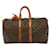 Louis Vuitton Keepall 45 Castaño Lienzo  ref.1435151