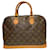 Louis Vuitton Alma Castaño Lienzo  ref.1435168