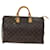 Louis Vuitton Speedy 40 Marrom Lona  ref.1435176