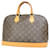 Louis Vuitton Alma Marrom Lona  ref.1435305