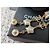 Chanel CC A17B GHW Orecchini Long Logo Pearl Star scatola D'oro - vista 8