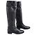 Bottes Hugo Boss en cuir noir taille 37