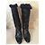Botas Chanel de piel negra talla 39 Negro - vista 7