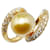 & Other Stories K18YG Yellow Gold Pearl Ring in Excellent Condition Golden Metal  ref.1435517