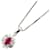 & Other Stories Pt850 Platinum Ruby Necklace in Excellent Condition Metal  ref.1435526