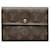 Louis Vuitton Monogram Long Wallet M61202 Brown PVC Leather in Very Good Condition Plastic  ref.1435534